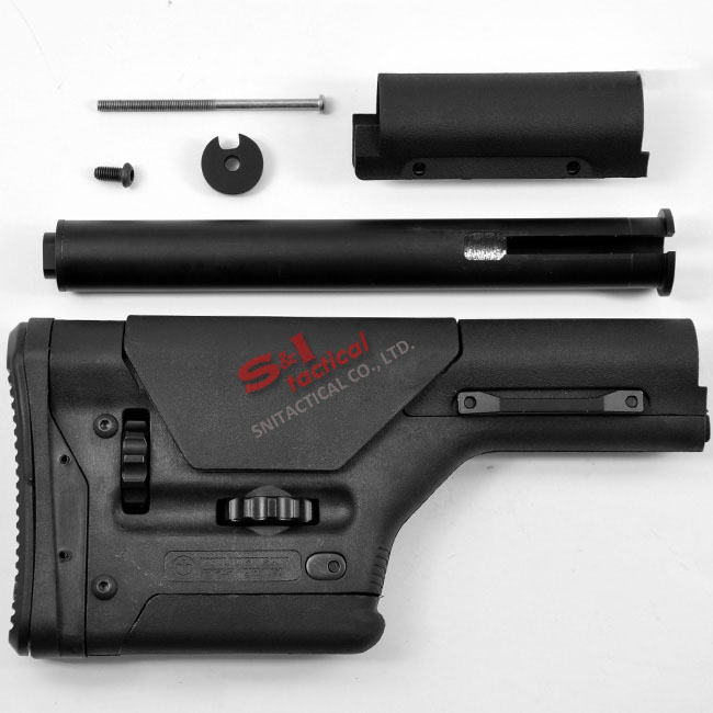 MAGPUL PRS Carbine Stock Aluminum for M4/M16 Series AEG (Black)